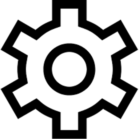 settings gear icon